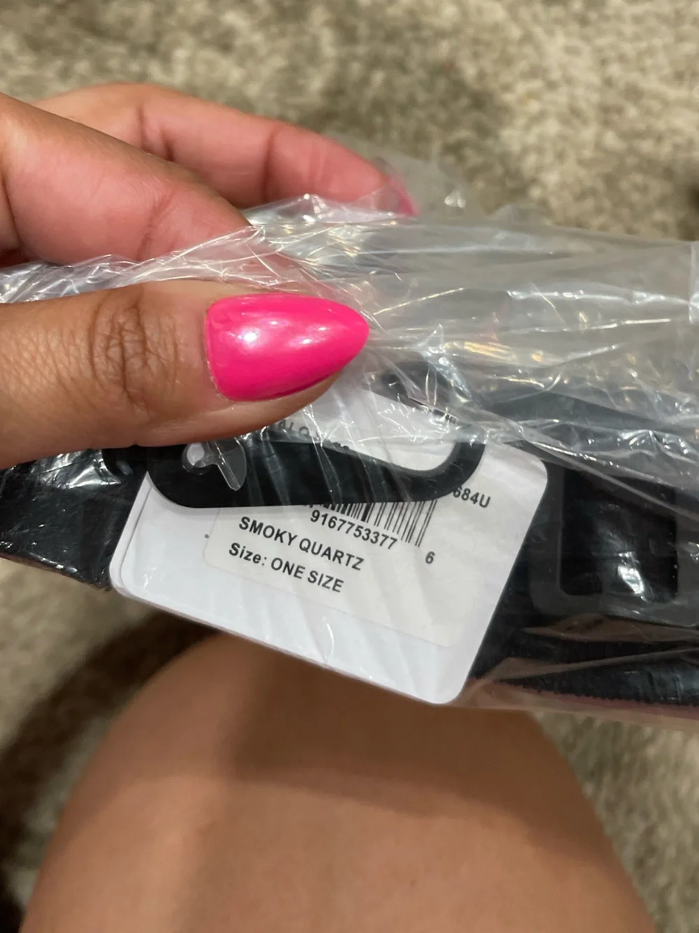 Alo Yoga | NWT! Airlift Solar Visor In Smokey Quartz